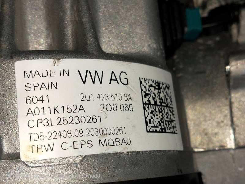 Recambio de columna direccion para volkswagen t-cross advance referencia OEM IAM 2Q1909144M 2Q1423510BA A0054961