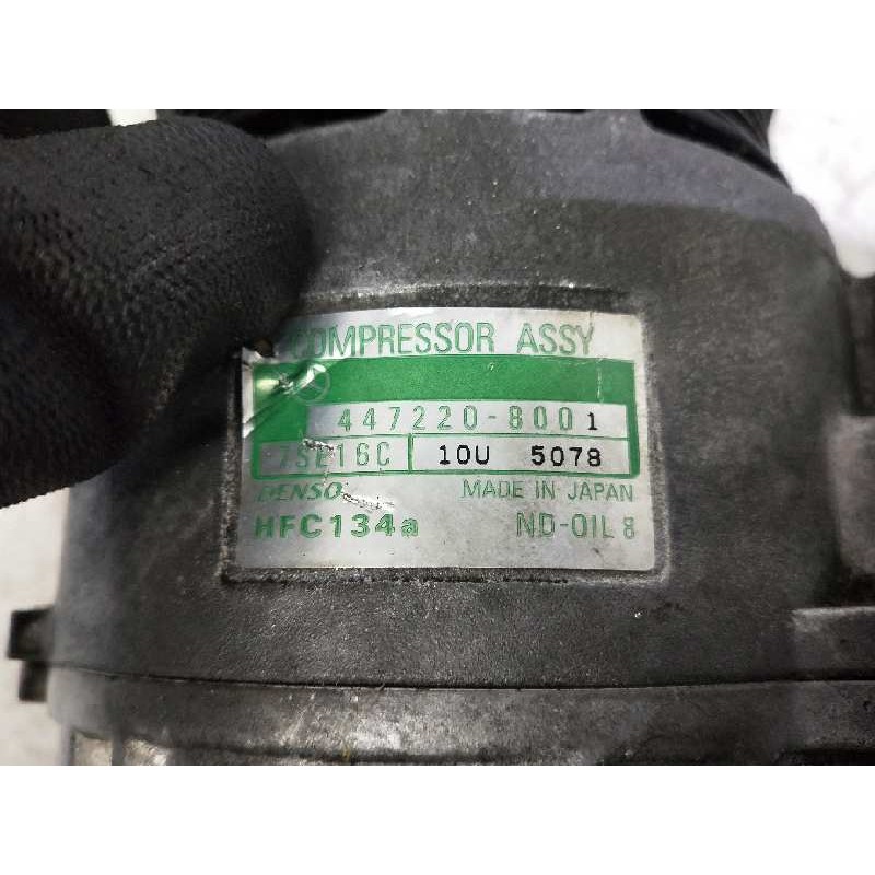 Recambio de compresor aire acondicionado para mercedes clase s (w220) berlina 5.8 v12 36v cat referencia OEM IAM 4472208001 7SE1