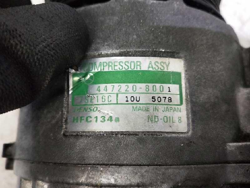 Recambio de compresor aire acondicionado para mercedes clase s (w220) berlina 5.8 v12 36v cat referencia OEM IAM 4472208001 7SE1