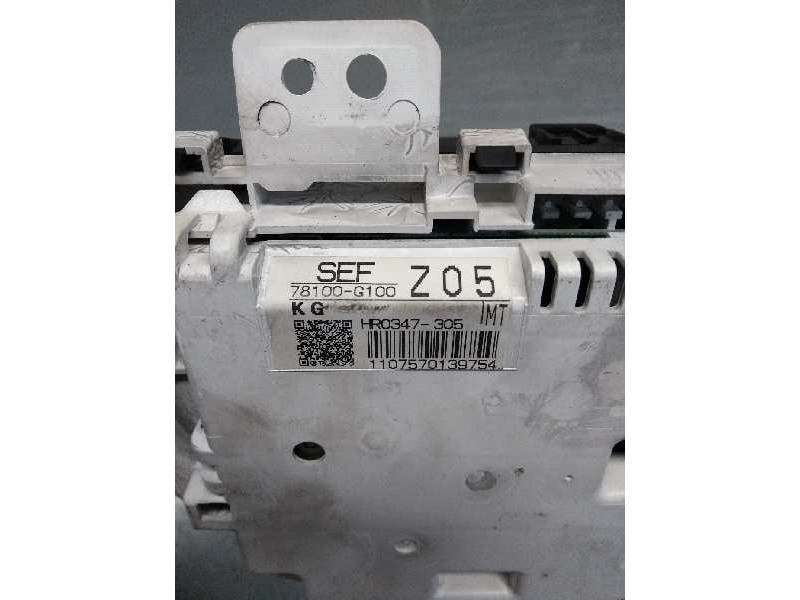 Recambio de cuadro instrumentos para honda accord berlina (cl/cn) 2.2i ctdi executive referencia OEM IAM HR0347305 78100G100 SEF