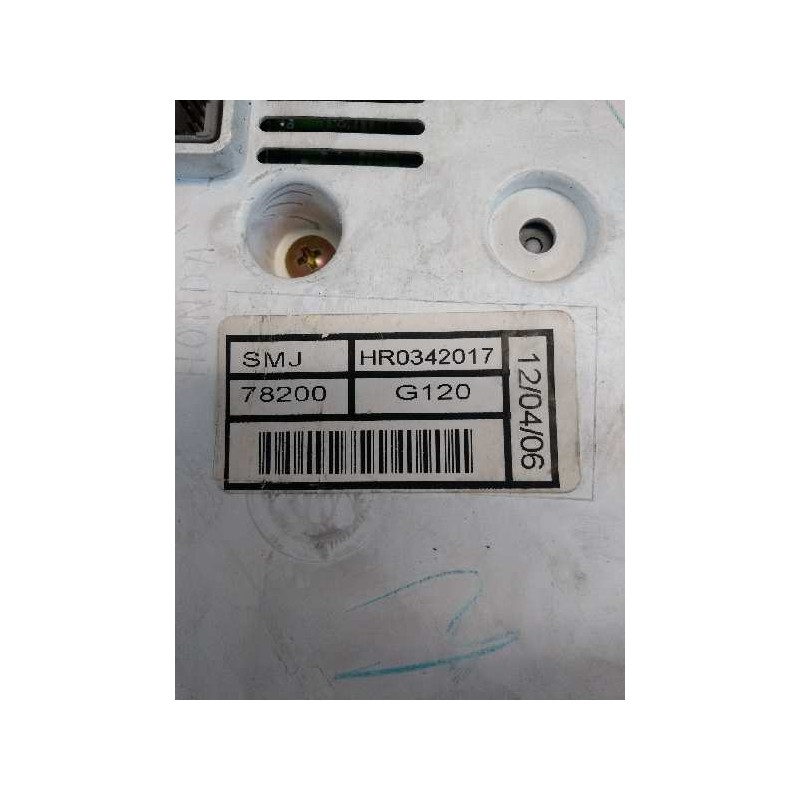 Recambio de cuadro instrumentos para honda civic berlina 5 (fk) 2.2 ctdi referencia OEM IAM HR0342017 78200G120 SMJ