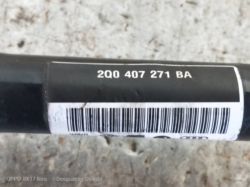 Recambio de transmision delantera izquierda para volkswagen t-cross advance referencia OEM IAM 2Q0417271BA  