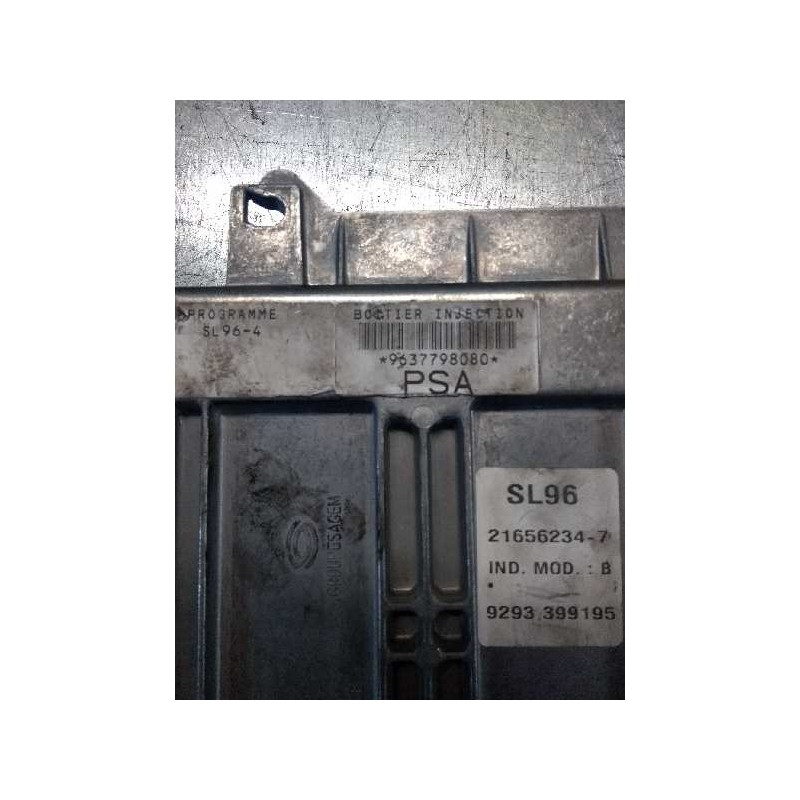 Recambio de centralita motor uce para citroen xsara coupe 1.8i 16v vts referencia OEM IAM 9637798080 SL964 216562347