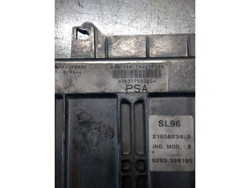 Recambio de centralita motor uce para citroen xsara coupe 1.8i 16v vts referencia OEM IAM 9637798080 SL964 216562347