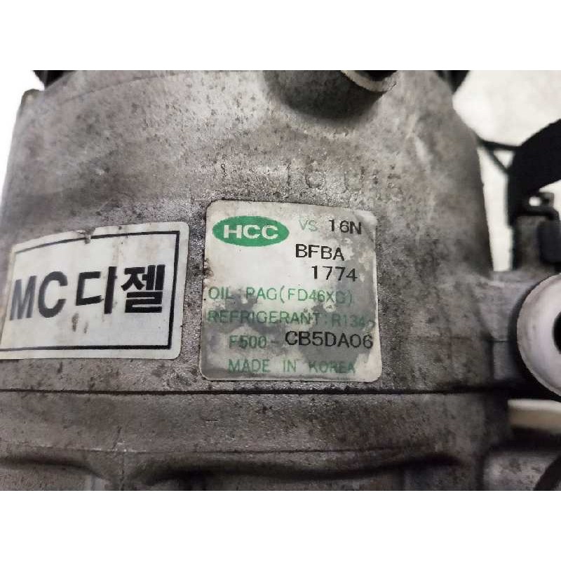 Recambio de compresor aire acondicionado para hyundai accent (mc) 1.5 crdi cat referencia OEM IAM CB5DA06 F500 