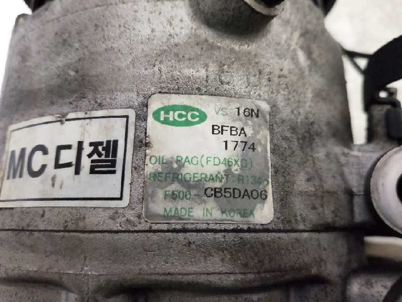 Recambio de compresor aire acondicionado para hyundai accent (mc) 1.5 crdi cat referencia OEM IAM CB5DA06 F500 