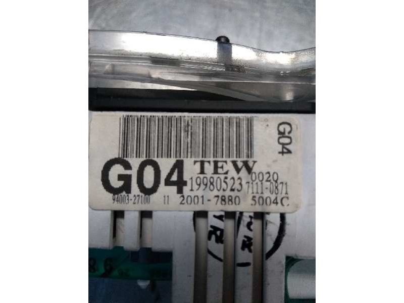Recambio de cuadro instrumentos para hyundai coupe (j2) 1.6 fx coupe referencia OEM IAM 9400327100 20017880 5004C G04 TEW