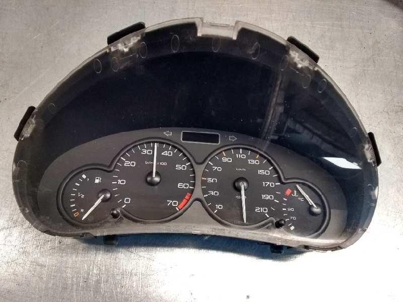 Recambio de cuadro instrumentos para peugeot 206 berlina xr referencia OEM IAM 9645096180   Recambio de cuadro instrumentos para peugeot 206 berlina xr referencia OEM IAM 9645096180
