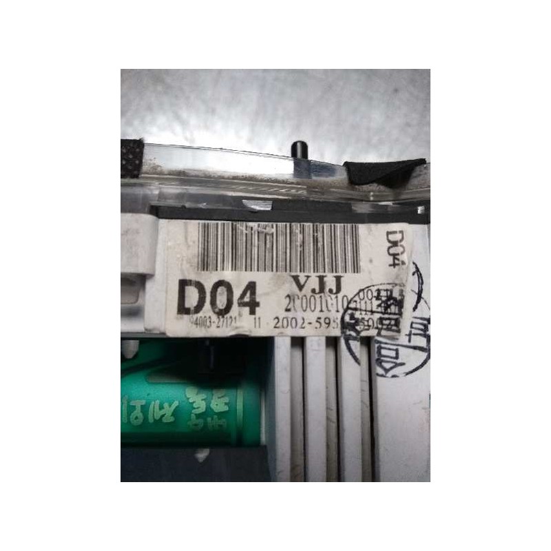 Recambio de cuadro instrumentos para hyundai coupe (rd) 1.6 fx xplod referencia OEM IAM 9400327121 20025950 5002C D04 VJJ
