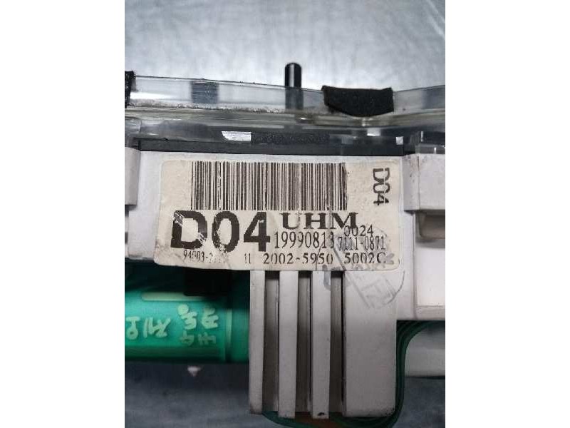 Recambio de cuadro instrumentos para hyundai coupe (rd) 1.6 16v cat referencia OEM IAM 9400327120 20025950 5002C D04 UHM