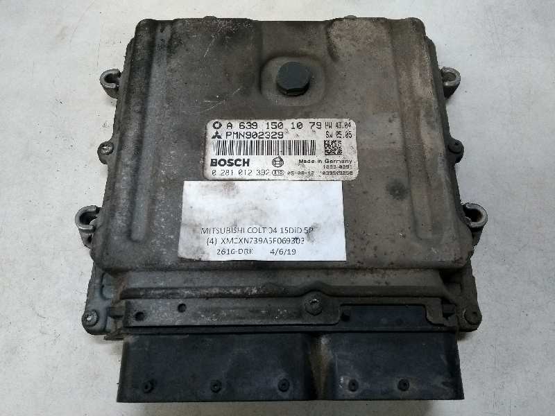 Recambio de centralita motor uce para mitsubishi colt berlina 5 (z30a) 1.5 di-d instyle (d) referencia OEM IAM 0281012392 PMN902