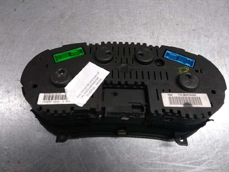 Recambio de cuadro instrumentos para seat toledo (1m2) signo referencia OEM IAM 110080013004 W01M0920820E 