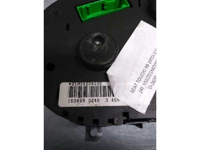 Recambio de cuadro instrumentos para seat toledo (1m2) signo referencia OEM IAM 110080013004 W01M0920820E 