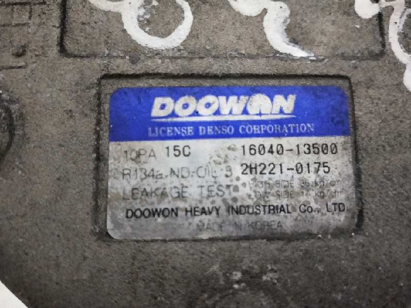 Recambio de compresor aire acondicionado para hyundai elantra (xd) 1.6 gls (4-ptas.) referencia OEM IAM 1604013500 10PA15C 