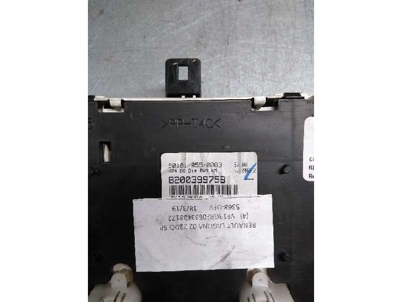Recambio de cuadro instrumentos para renault laguna ii (bg0) privilege referencia OEM IAM 8200399758 501018550083 