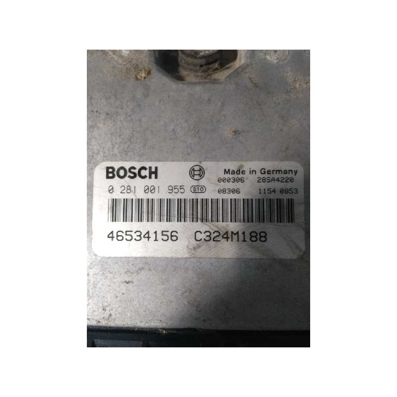 Recambio de centralita motor uce para fiat punto berlina (188) 1.9 jtd hlx (i) referencia OEM IAM 0281001955 46534156 C324M188