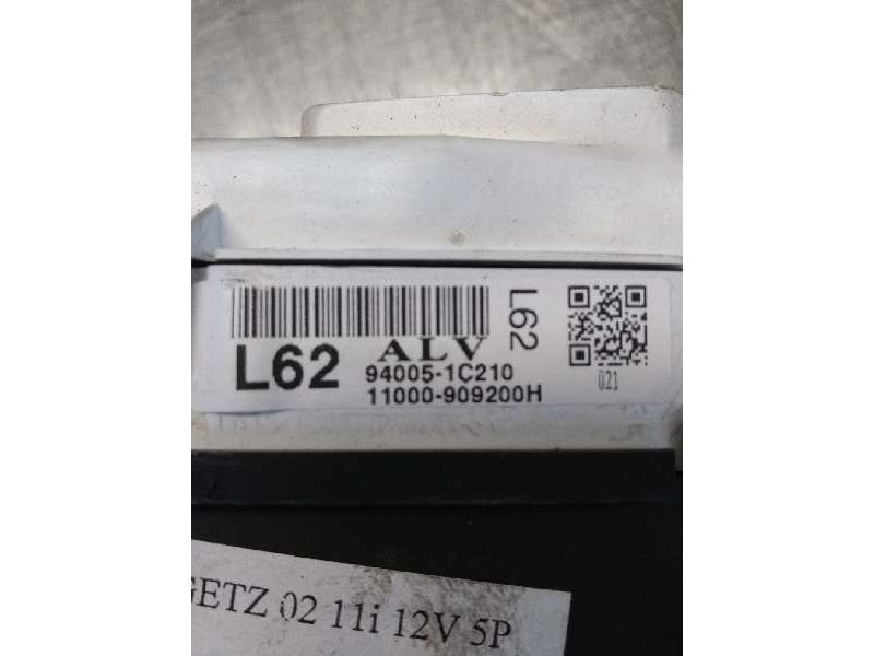 Recambio de cuadro instrumentos para hyundai getz (tb) 1.1 referencia OEM IAM 940051C210 11000909200H L62 ALV