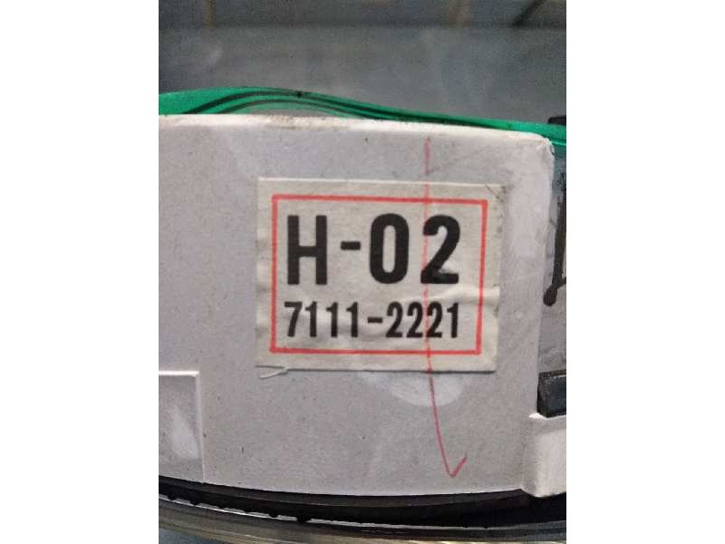 Recambio de cuadro instrumentos para hyundai pony (x2) 1.5 cat referencia OEM IAM 71112221 H02 