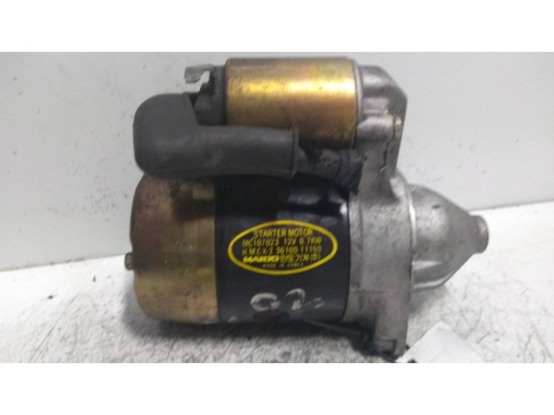 Recambio de motor arranque para hyundai pony (x2) 1.5 cat referencia OEM IAM 3610011150 MC107023 