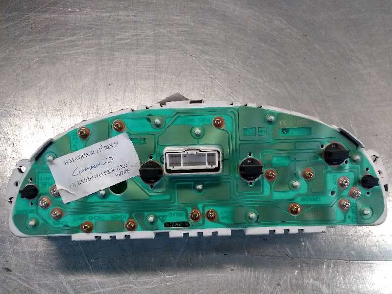 Recambio de cuadro instrumentos para hyundai matrix (fc) 1.5 crdi gls referencia OEM IAM 9400617201 200327810H H26 XEB Recambio de cuadro instrumentos para hyundai matrix (fc) 1.5 crdi gls referencia OEM IAM 9400617201 200327810H H26 XEB