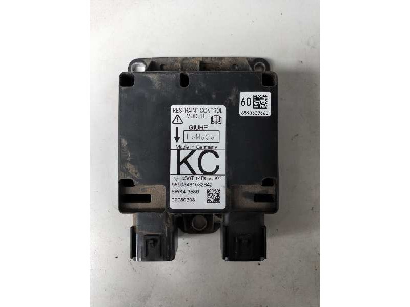 Recambio de centralita airbag para ford fiesta (cbk) fun referencia OEM IAM 5WK43586 58603481032842 09080308