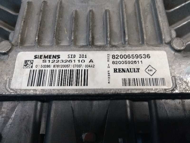 Recambio de centralita motor uce para renault scenic ii dynamique referencia OEM IAM S122326110A 8200659536 8200592611 SID301