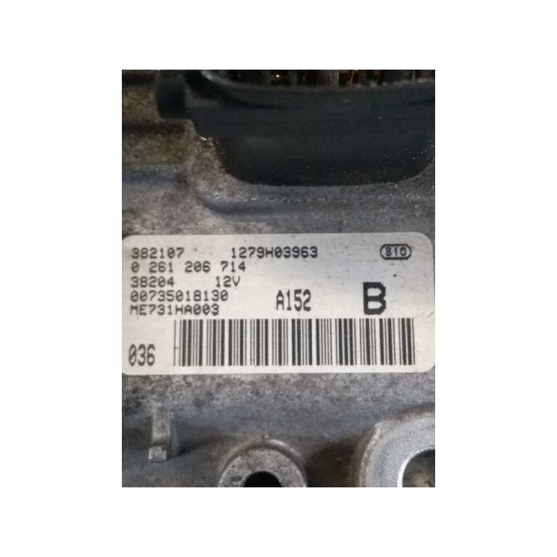Recambio de centralita motor uce para alfa romeo 147 (190) 1.6 t.spark eco progression referencia OEM IAM 0261206714 382107 A152
