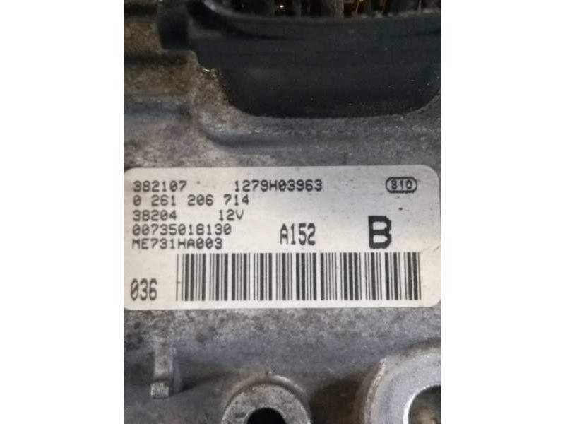 Recambio de centralita motor uce para alfa romeo 147 (190) 1.6 t.spark eco progression referencia OEM IAM 0261206714 382107 A152