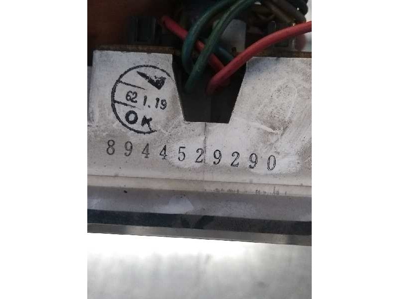 Recambio de cuadro instrumentos para isuzu trooper referencia OEM IAM 8944529290   Recambio de cuadro instrumentos para isuzu trooper referencia OEM IAM 8944529290