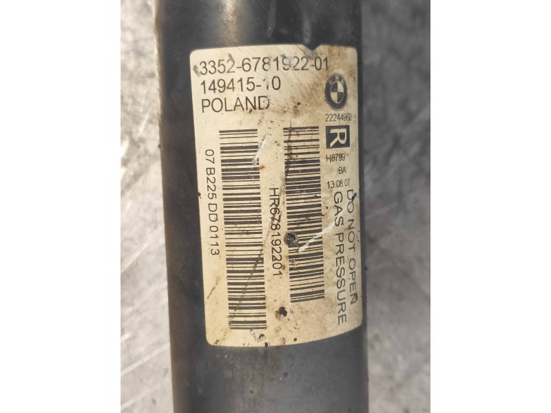 Recambio de amortiguador trasero derecho para bmw x5 (e70) 3.0d referencia OEM IAM 3352678192201 14941510 