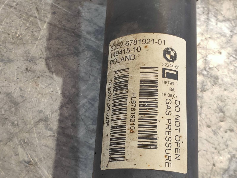 Recambio de amortiguador trasero izquierdo para bmw x5 (e70) 3.0d referencia OEM IAM 3352678192101 14941510 