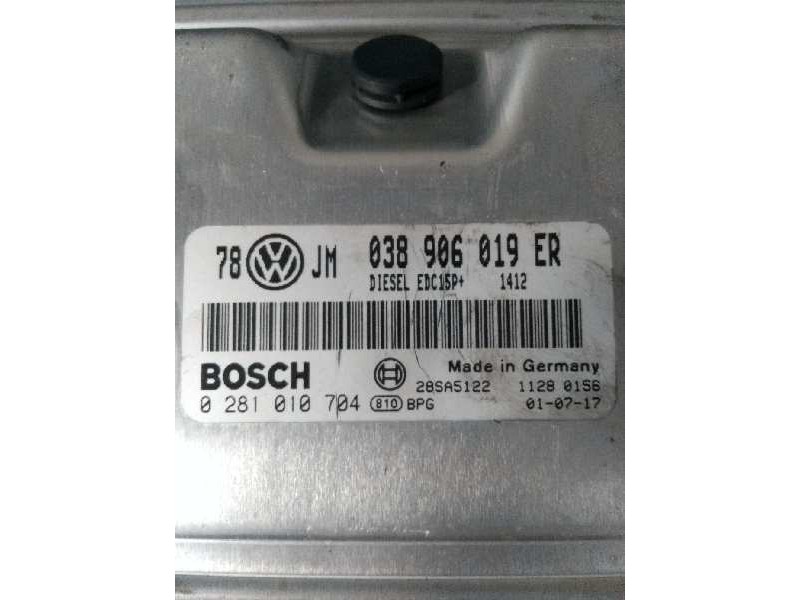 Recambio de centralita motor uce para volkswagen passat berlina (3b3) comfortline referencia OEM IAM 0281010704 038906019ER EDC1