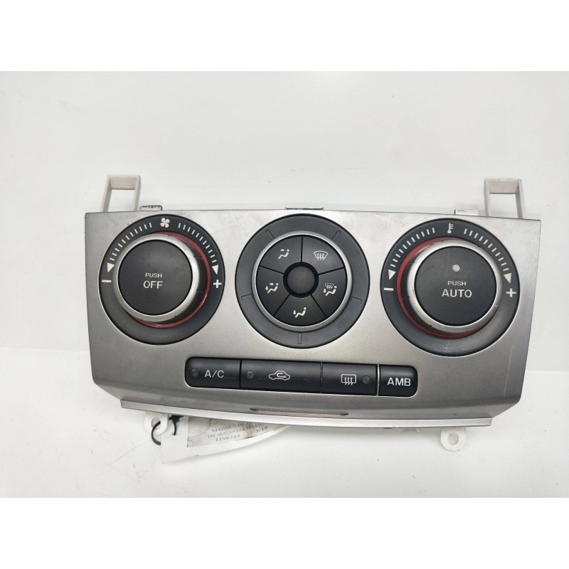 Recambio de mando calefaccion / aire acondicionado para mazda 3 berlina (bk) 1.6 crdt active referencia OEM IAM K1900BS3LC04  