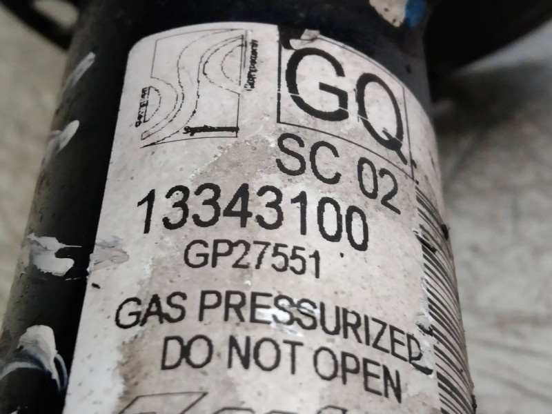 Recambio de amortiguador delantero derecho para opel corsa d 1.3 16v cdti referencia OEM IAM 13343100  