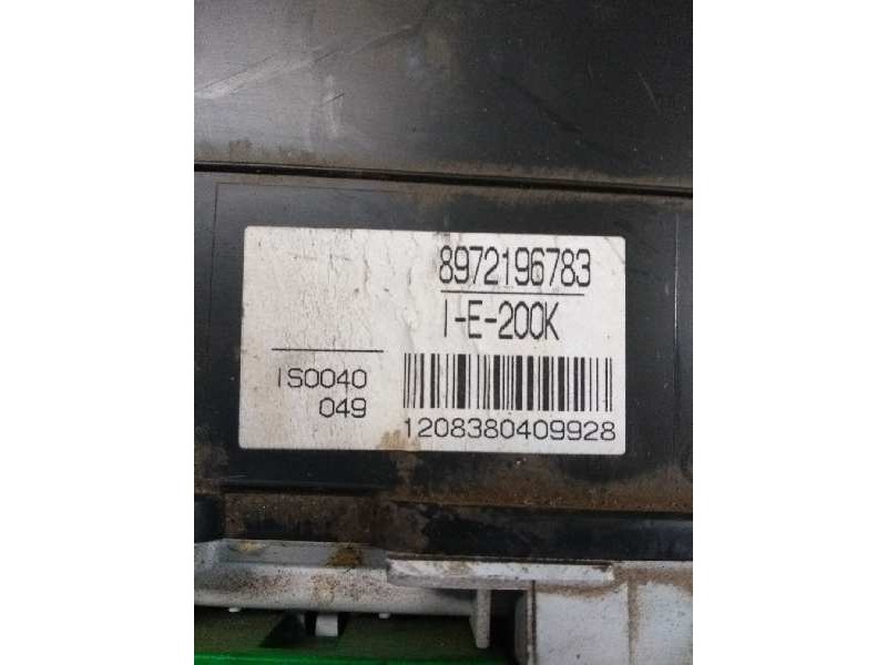 Recambio de cuadro instrumentos para isuzu trooper 3.0 dti cat referencia OEM IAM 8972196783 IS0040049 IE200K