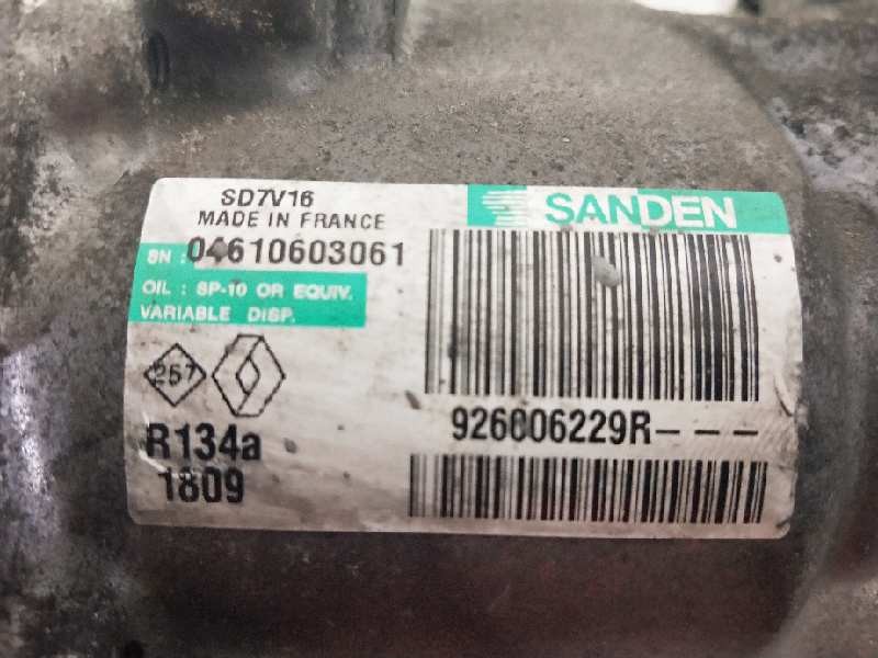 Recambio de compresor aire acondicionado para dacia sandero básico referencia OEM IAM SD7V1618091809 926006229R 1809