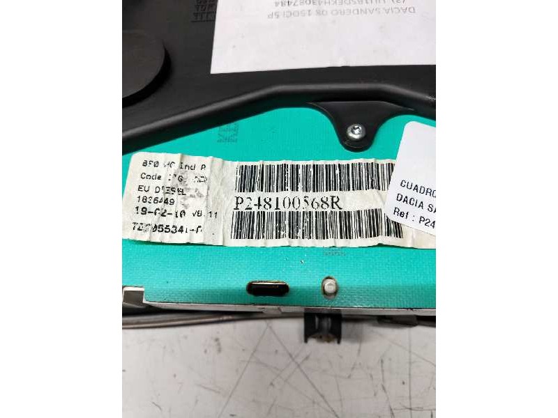 Recambio de cuadro instrumentos para dacia sandero básico referencia OEM IAM P248100568R 1836449 