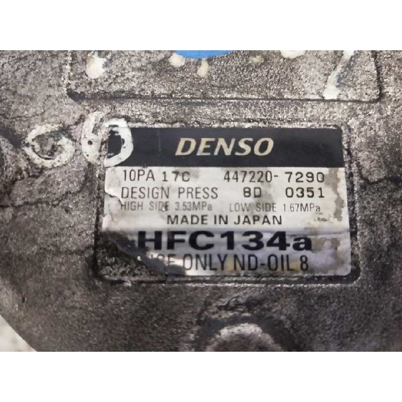 Recambio de compresor aire acondicionado para iveco daily caja abierta / volquete 29 - l 12 caja abierta referencia OEM IAM 4472