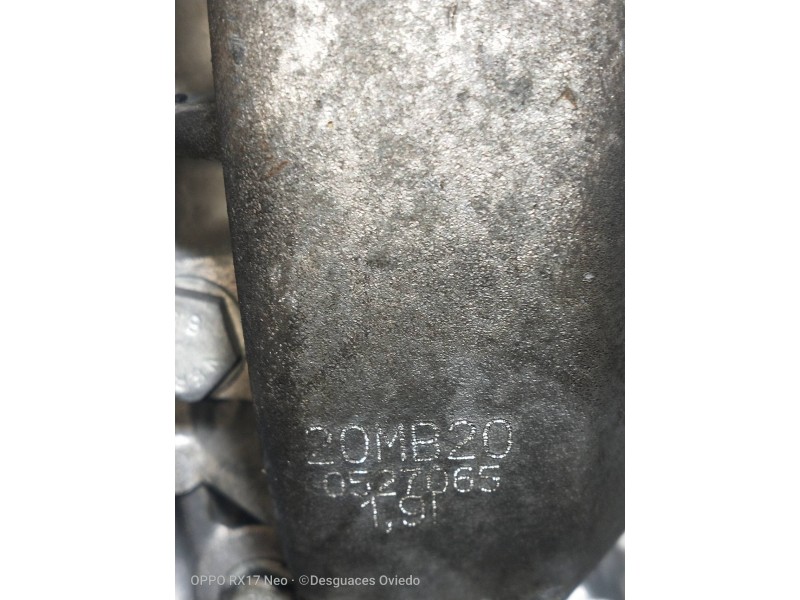 Recambio de caja cambios para peugeot 607 (s2) titanio referencia OEM IAM 20MB20 0527065 