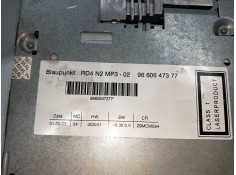 Recambio de sistema audio / radio cd para peugeot 607 (s2) titanio referencia OEM IAM 9660647377   2