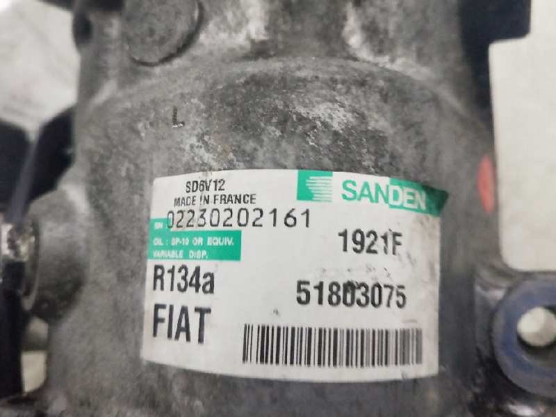 Recambio de compresor aire acondicionado para fiat punto (evo) (199) emotion referencia OEM IAM SD6V121921F 51803075 1921F