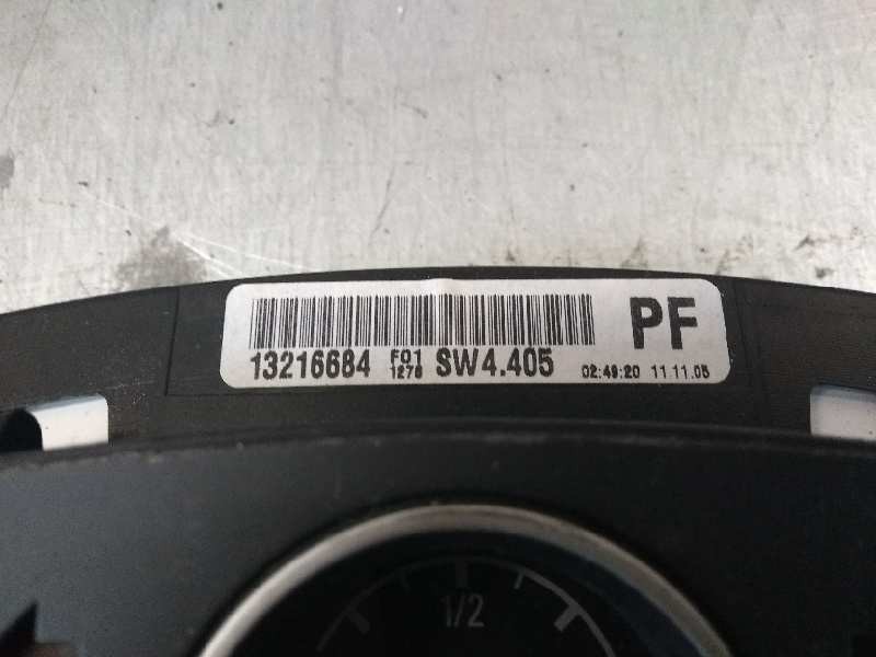 Recambio de cuadro instrumentos para opel zafira b enjoy referencia OEM IAM 13216684 SW4405 PF