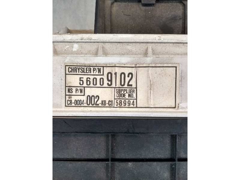 Recambio de cuadro instrumentos para jeep gr.cherokee (zj)/(z) 4.0 ltd. (zj) referencia OEM IAM 56009102 58994 CR0004002K0C0