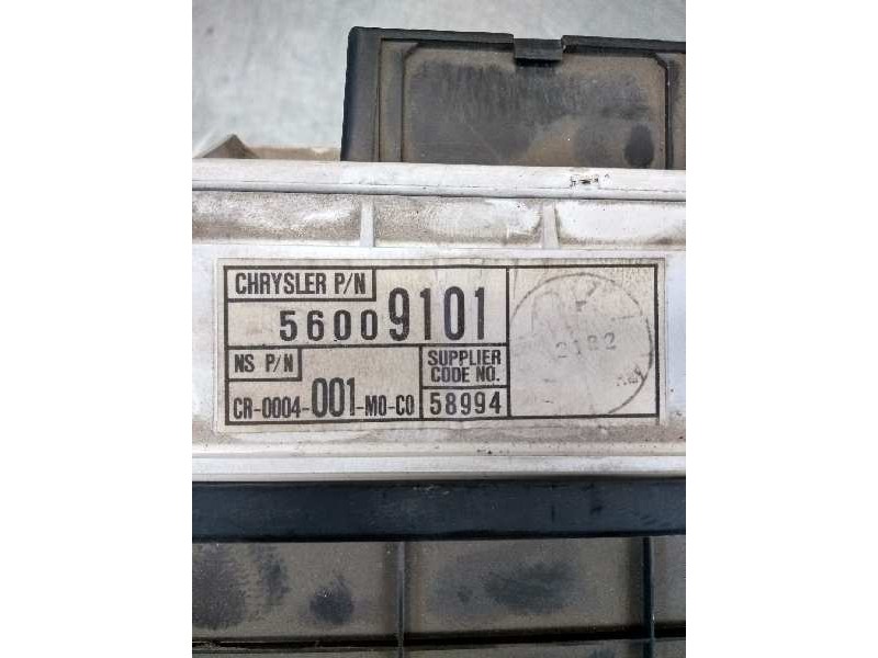 Recambio de cuadro instrumentos para jeep gr.cherokee (zj)/(z) 4.0 ltd. (zj) referencia OEM IAM 56009101 58994 CR0004001M0C0