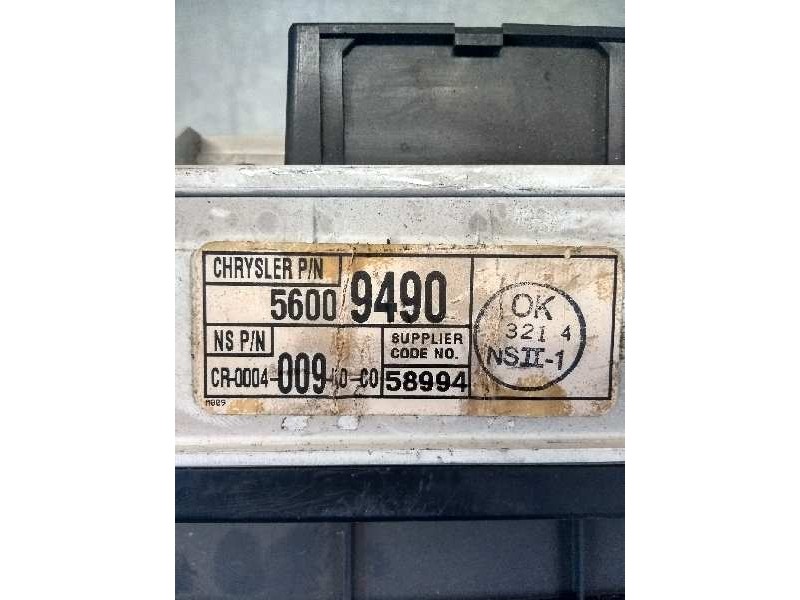 Recambio de cuadro instrumentos para jeep gr.cherokee (zj)/(z) 5.2 ltd. (zj) referencia OEM IAM 56009490 58994 CR0004009K0C0