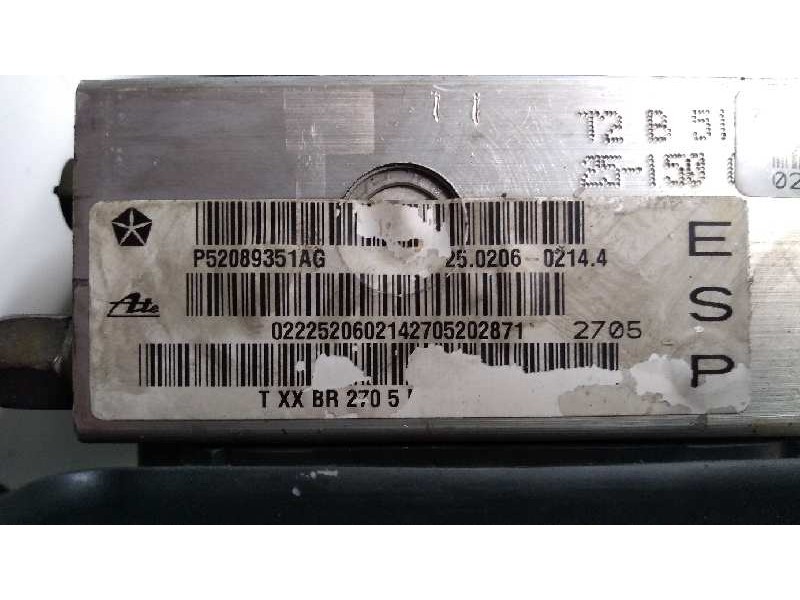 Recambio de abs para jeep gr. cherokee (wh) 3.0 crd limited referencia OEM IAM 25092543153 25020602144 25020602153