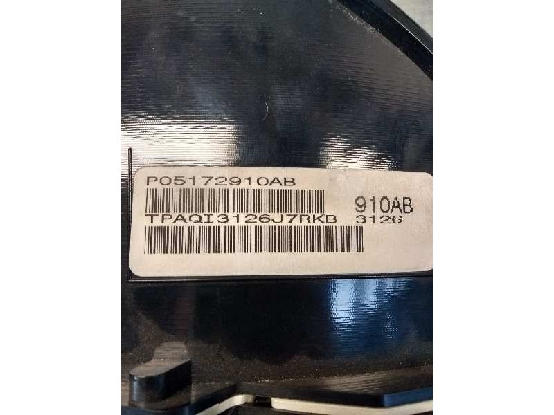 Recambio de cuadro instrumentos para jeep cherokee (kj) 2.5 crd limited referencia OEM IAM P05172910AB A2C53176906  Recambio de cuadro instrumentos para jeep cherokee (kj) 2.5 crd limited referencia OEM IAM P05172910AB A2C53176906