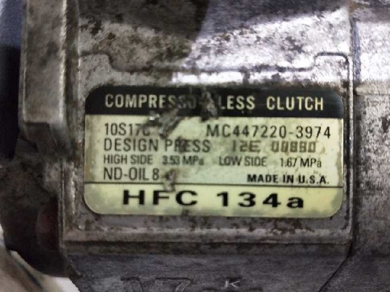 Recambio de compresor aire acondicionado para jeep cherokee (kj) 2.5 crd limited referencia OEM IAM 4472203974 10S17C 