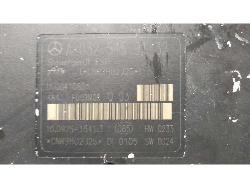Recambio de abs para mercedes clase c (w203) sportcoupe c 200 cdi (la) (203.707) referencia OEM IAM 10092515413 10020403854 A004
