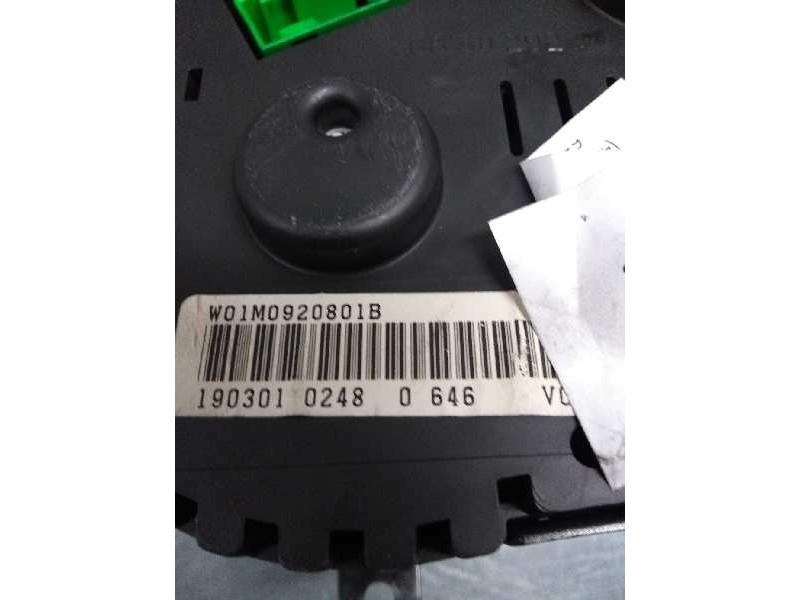 Recambio de cuadro instrumentos para seat leon (1m1) signo referencia OEM IAM 110080074015 W01M0920801B  Recambio de cuadro instrumentos para seat leon (1m1) signo referencia OEM IAM 110080074015 W01M0920801B